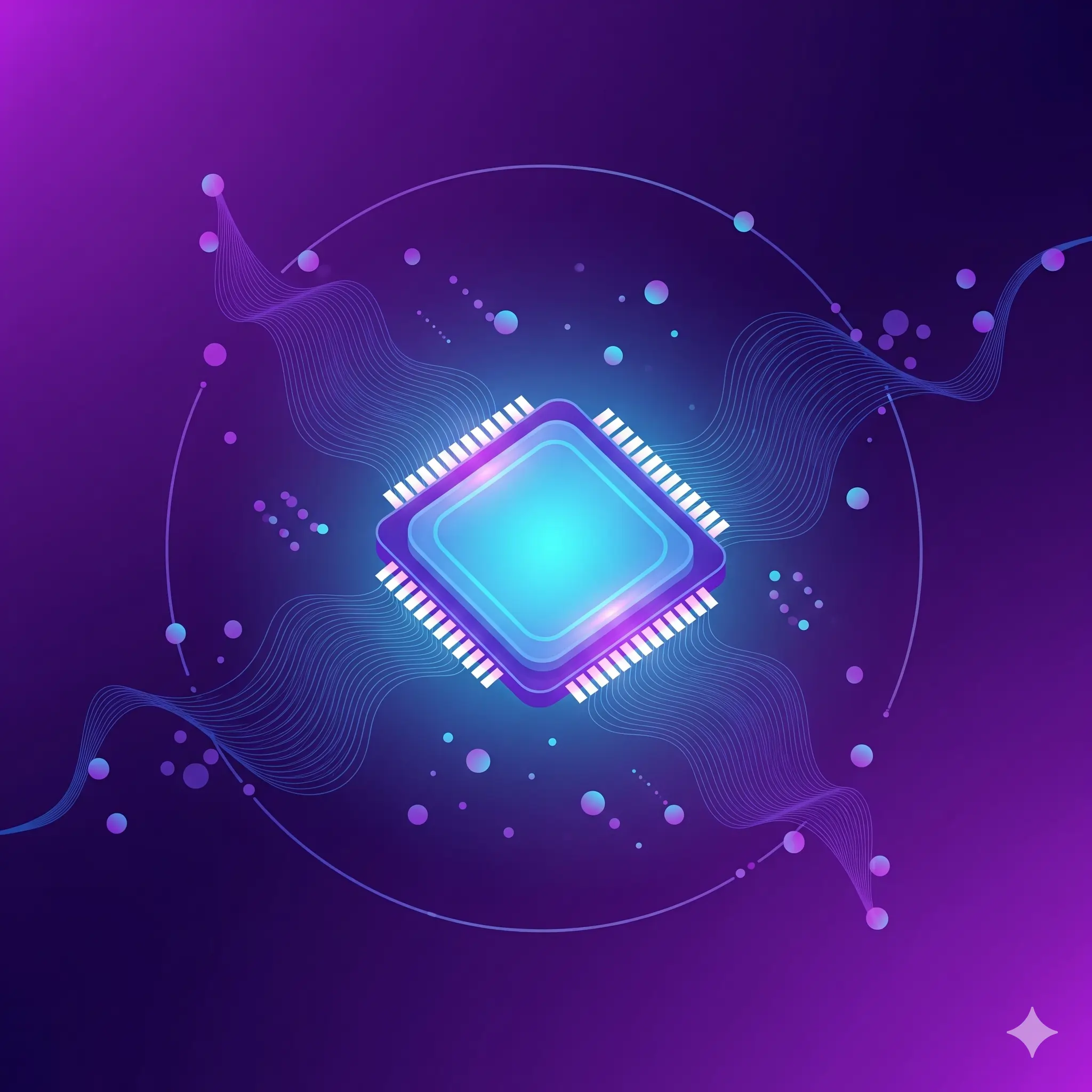 Quantum computing concept