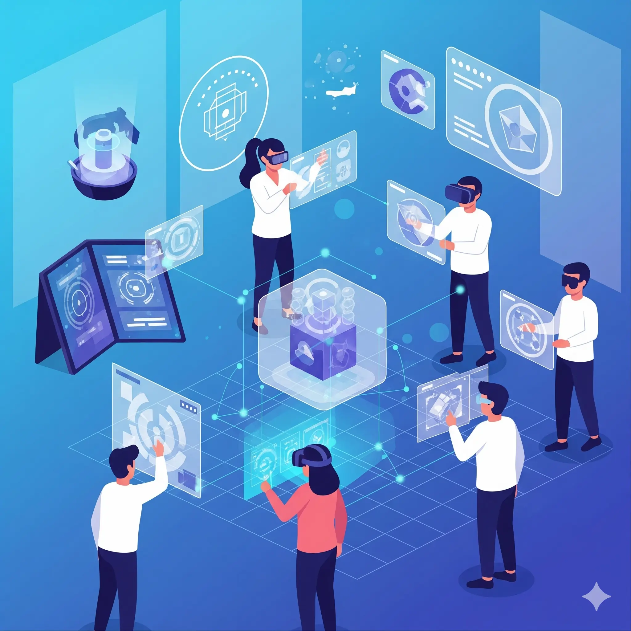 Quantum computing concept