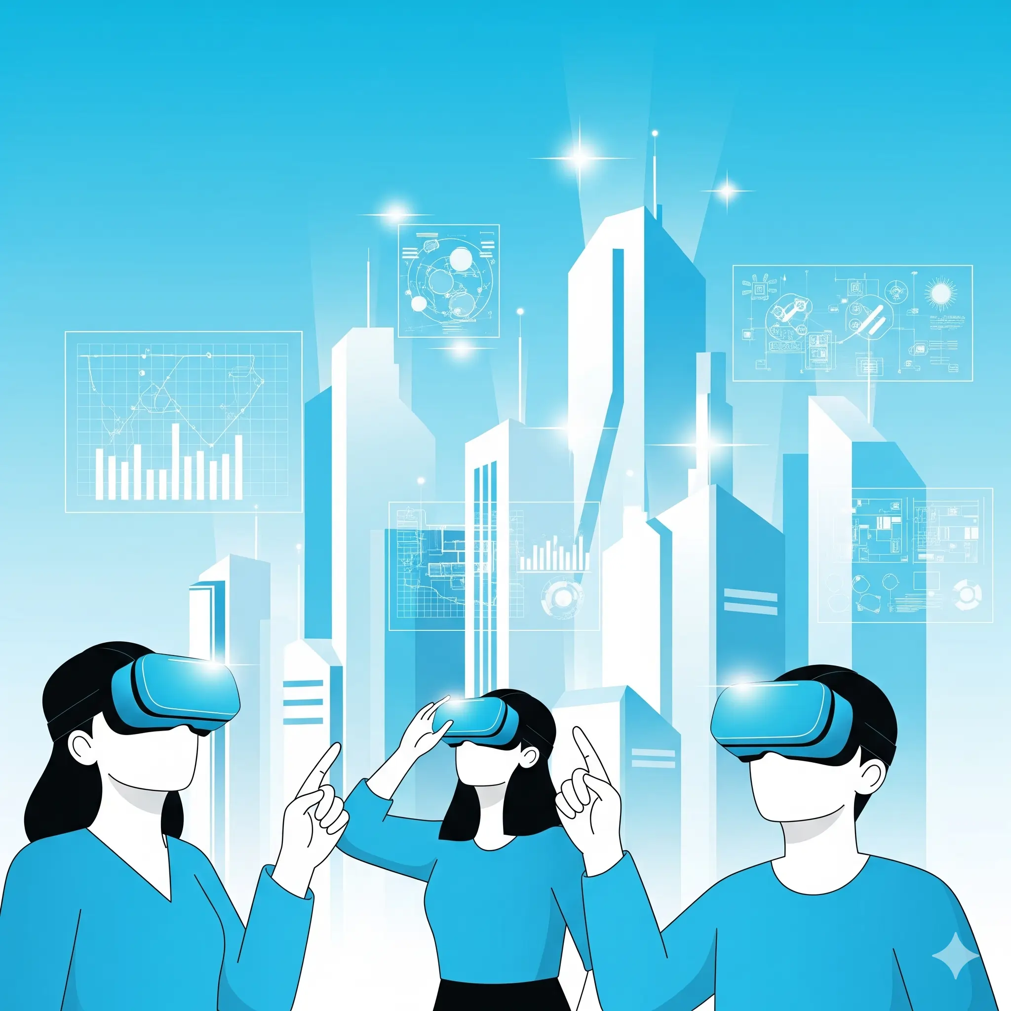 A virtual reality environment